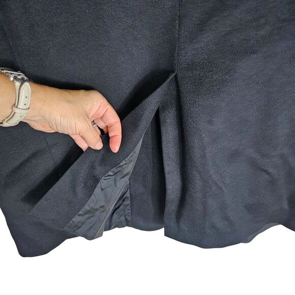 Coppley 100% Cashmere Black Blazer Jacket 44T Quiet Luxury Old Money Formal - Picture 11 of 11